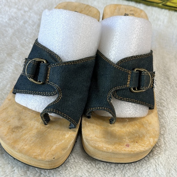 Skechers Cali Denim  Sandals - Picture 8 of 8